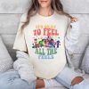 Disney Inside Out It's Okay To Feel All The Feels Shirt