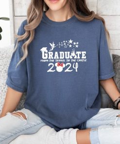 Comfort Colors® Graduate 2024 Shirt, Graduate Castle T Shirt