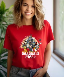 Comfort Colors® Mickey And Friends Graduate Shirt, Graduate 2024 Shirt