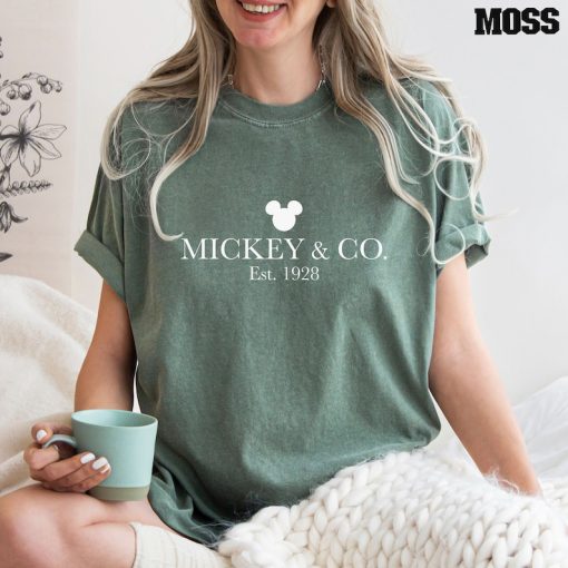 Comfort Colors® Mickey & Co Shirt, Mickey and Co. est. 1928 Shirt