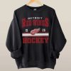 Vintage 90s Detroit Red Wings Shirt, Crewneck Jersey Hockey Sweatshirt