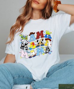 Retro Comfort Disney Toy Story Mama Shirt, Toy Story Mom Sweatshirt