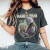 The Mandalorian Comfort Colors Shirt, Vintage Star Wars Shirt