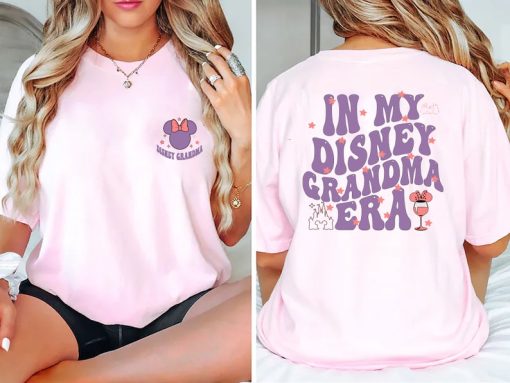 In My Disney Grandma Era t-shirt, Custom Disney Grandma Shirt