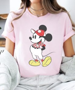 Disney Mickey Mouse Baseball Outfit T-Shirt Disneyland Family Matching