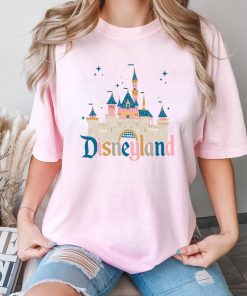 Comfort Colors® Disneyland Watercolor Castle Shirt, Magic Castle Shirt