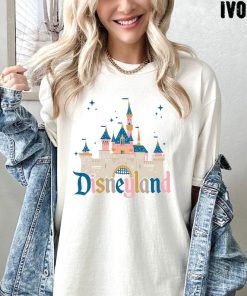 Comfort Colors® Disneyland Watercolor Castle Shirt, Magic Castle Shirt