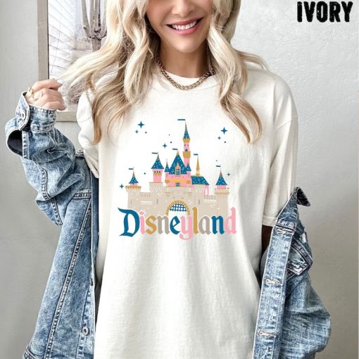 Comfort Colors® Disneyland Watercolor Castle Shirt, Magic Castle Shirt