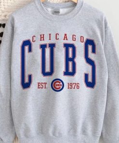 Vintage Chicago Sweatshirt, Chicago Baseball Tee