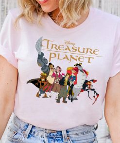 Disney Treasure Planet Logo and Characters T-Shirt