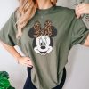 Animal Kingdom Minnie Safari Comfort colors leopard Shirt