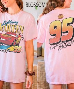 Vintage Lightning Mcqueen Shirt, Lightning McQueen Number Back