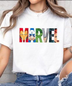 Marvel Logo Avengers Super Heroes Shirt