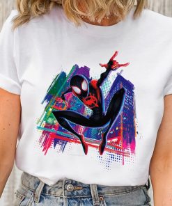 Marvel Spider-Man Miles Morales Graffiti City T-Shirt