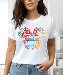 Marvel Shirt, Avengers Superhero Tee, Mickey Marvel Shirt