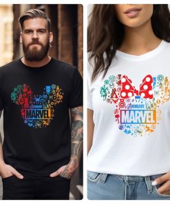 Marvel Shirt, Avengers Superhero Tee, Mickey Marvel Shirt