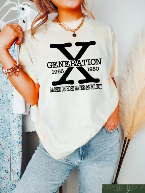 Gen X Colors TShirt Generation X T-Shirt Gen X TShirt Generation X