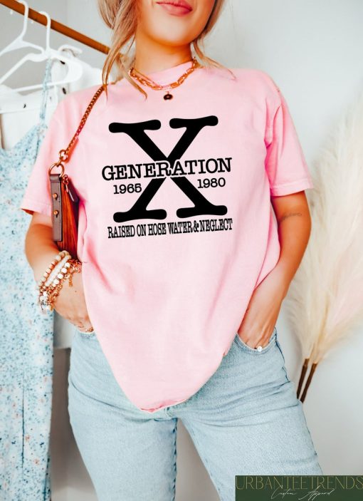 Gen X Colors TShirt Generation X T-Shirt Gen X TShirt Generation X