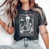 The Cat Lover Tarot Shirt | Tarot Card Shirt | Skeleton And Cat Shirt