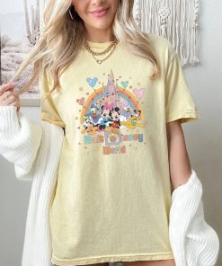 Comfort Colors® Walt Disney World T Shirt, Watercolor Castle Shirt