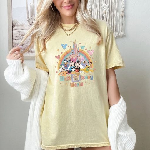 Comfort Colors® Walt Disney World T Shirt, Watercolor Castle Shirt