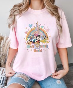 Comfort Colors® Walt Disney World T Shirt, Watercolor Castle Shirt