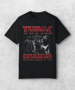 Rapper Tupac 2pac Graphic T Shirt