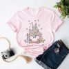 Disney Floral Castle Shirt, Vintage Disney Shirt