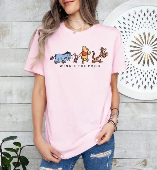 Winnie The Pooh T Shirt, Winnie The Pooh And Friends Shirt, Pooh Shirt