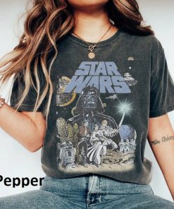 Retro Star Wars Shirt, Darth Vader Shirts, Baby Yoda Shirt