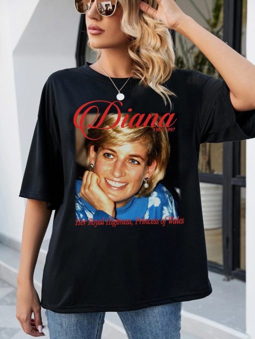 Diana, Princess of Wales two-sided Unisex Shirt Princess Wales