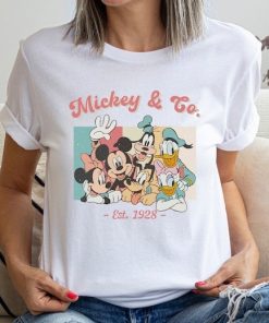 Mickey & Co 1928 Shirt,Retro Vintage Disney Shirt,Disneyland Shirt