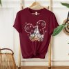 Cute Mickey Ears Shirt, Disney Castle Flowers Shirt