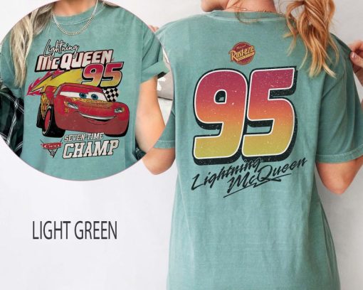 Lightning McQueen Shirt, Retro Disney Cars Shirt, Piston Cup Shirt