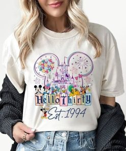 Custom Disneyland 30th Birthday Comfort Colors Shirt