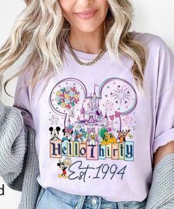 Custom Disneyland 30th Birthday Comfort Colors Shirt