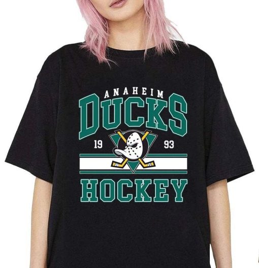 Vintage Anaheim Mighty Ducks Shirt, Hockey Crewneck Sweatshirt