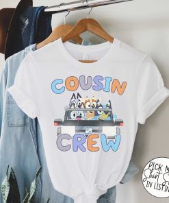 Cousin Crew Shirt, Blue Dog Family Shirt, Blue Dog Muffiin Shirt