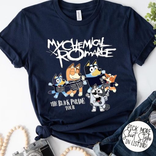 Blue Dog Muffiin My Chemical Romance Shirt