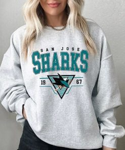 Vintage San Jose Sharks Shirt, Crewneck San Jose Sharks Sweatshirt