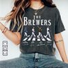 Brewers Walking Abbey Road Signatures Baseball Shirt, Luis Arráez