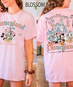 Disneyland Est 1955 California Shirt, Retro Mickey And Friends