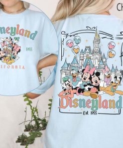 Disneyland Est 1955 California Shirt, Retro Mickey And Friends