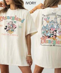 Disneyland Est 1955 California Shirt, Retro Mickey And Friends