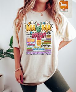 Trendy Motherhood Tour Shirt, Mama Make It All Happen Tshirt