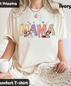 Cute Mama Minnie Flower Shirt, Minnie Shirt