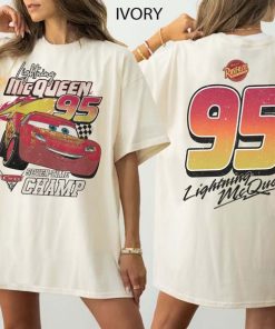 Lightning McQueen Shirt, Retro Disney Cars Shirt, Piston Cup Shirt