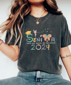 Comfort Colors® Mickey And Minnie Senior 2024 Shirt, Graduate Tee