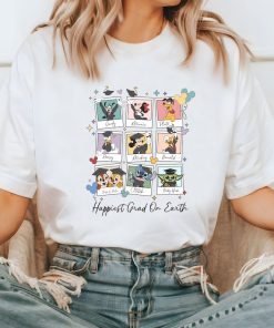 Comfort Colors® Mickey and Friends Graduation Shirt, Happiest Grad Tee