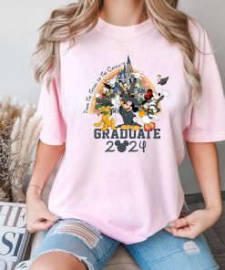 Comfort Colors® Mickey And Friends Graduate Shirt, Graduate 2024 Shirt